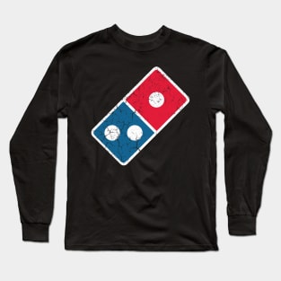 pizza and domino Long Sleeve T-Shirt